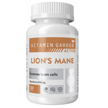 Vitamin Garden, Ежовик гребенчатый, капсулы, 120 шт.