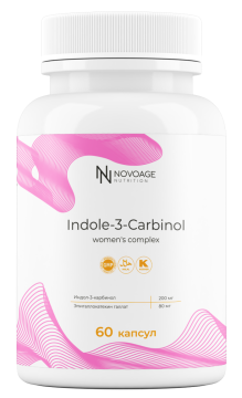 NOVOAGE nutrition, Индол-3-Карбинол с экстрактом зеленого чая, капсулы, 60 шт.