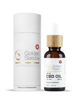 Goldenseed.life, CBD масло 10% «Изолят» (без привкуса), жидкость, 30 мл