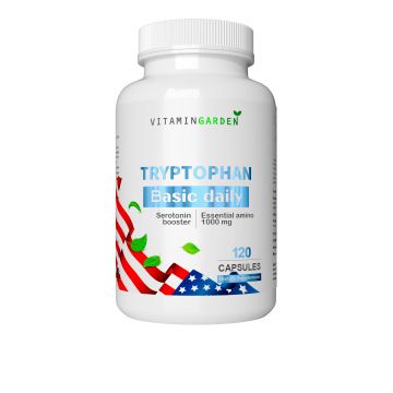 Vitamin Garden, Триптофан, капсулы, 120 шт.