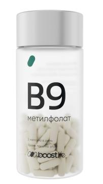BOOSTLIFE, Витамин В9 (метилфолат), капсулы, 60 шт.