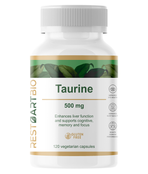 RestartBio, Таурин, капсулы, 120 шт.