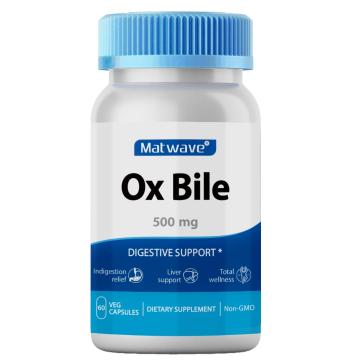 Matwave, Ox Bile (Бычья желчь), капсулы, 60 шт.