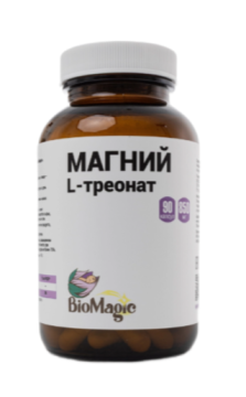 BioMagic, Магний (L-треонат), капсулы, 90 шт.