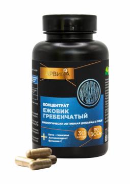 Простые решения, Концентрат Ежовик гребенчатый (для мозга и сна), капсулы, 30 шт.